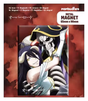 Overlord Fridge Magnet Albedo & Ainz