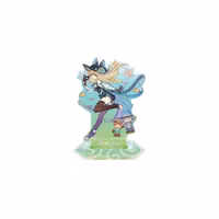 Genshin Impact Summertide Scales and Tales Character Acryl Figure: Kirara 14 cm