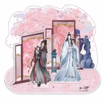 Grandmaster of Demonic Cultivation Acrylic Stand Wei Wuxian & Lan Wangji Sakuraba Heigo Ver. 27 cm