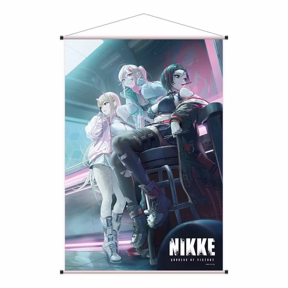 Goddess of Victory: Nikke Wallscroll Viper, Jackal & Crow 60 x 90 cm      