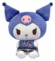 Sanrio  Plush Figure Kuromi Pyjama Style M 22 cm