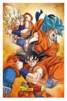 Dragon Ball Super 3D Poster Champa Goku 38 x 58 cm