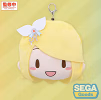 Hatsune Miku: Coloful Stage! Plush Keychain Kagamine Rin Stage Sekai 15 cm