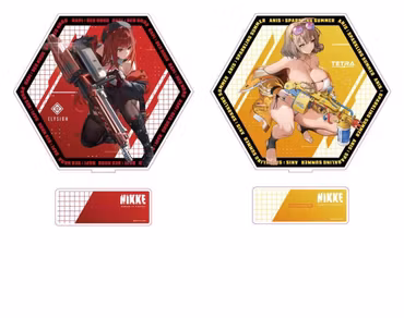 Goddess of Victory: Nikke Acrylic Stand PtZ Double-Sided Rapi: Red Hood/ Anis: Sparkling Summer 25 cm