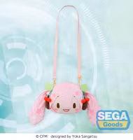 Character Vocal Series 01: Hatsune Miku fuwa petit Shoulder Bag Sakura Miku Face (M)