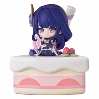 Genshin Impact Wondrous Travels Series Figure Raiden Shogun Chibi 11 cm
