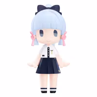 Genshin Impact HELLO! GOOD SMILE Action Figure Ayaka Kamisato 10 cm