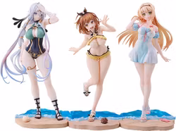 Atelier Ryza: Ever Darkness & the Secret Hideout PVC Statues 3-Pack 1/7 Ryza, Klaudia, Lila: Swimsuit Ver.