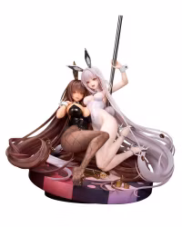 Goddess of Victory: Nikke Statue 1/7 Noir & Blanc Bunny X 777 Ver. 28 cm