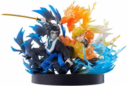 Demon Slayer: Kimetsu no Yaiba PVC Statue Zenitsu Agatsuma & Kaigaku 15 cm