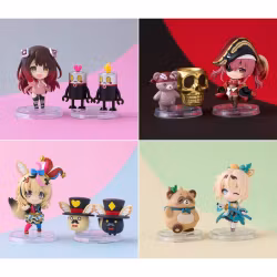 Hololive Mini Figures Stylized Collection Vol.3 6 cm Display (8)