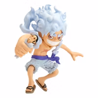 One Piece Mega WCF PVC Statue Monkey D. Luffy vs Borsalino 13 cm