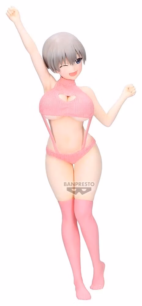 Uzaki-chan Wants to Hang Out! Eternal Romance PVC Figure Hana Uzaki (Sweater Swimsuit Ver.) 28 cm