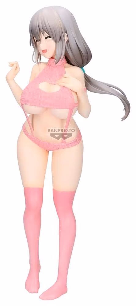 Uzaki-chan Wants to Hang Out! Eternal Romance PVC Figure Tsuki Uzaki (Sweater Swimsuit Ver.) 27 cm