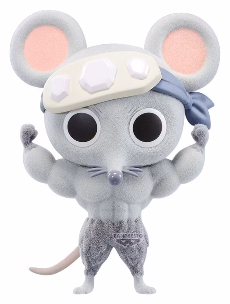 Demon Slayer: Kimetsu no Yaiba Fluffy Puffy PVC Figure Muscular Mice (Ver. A) 7 cm