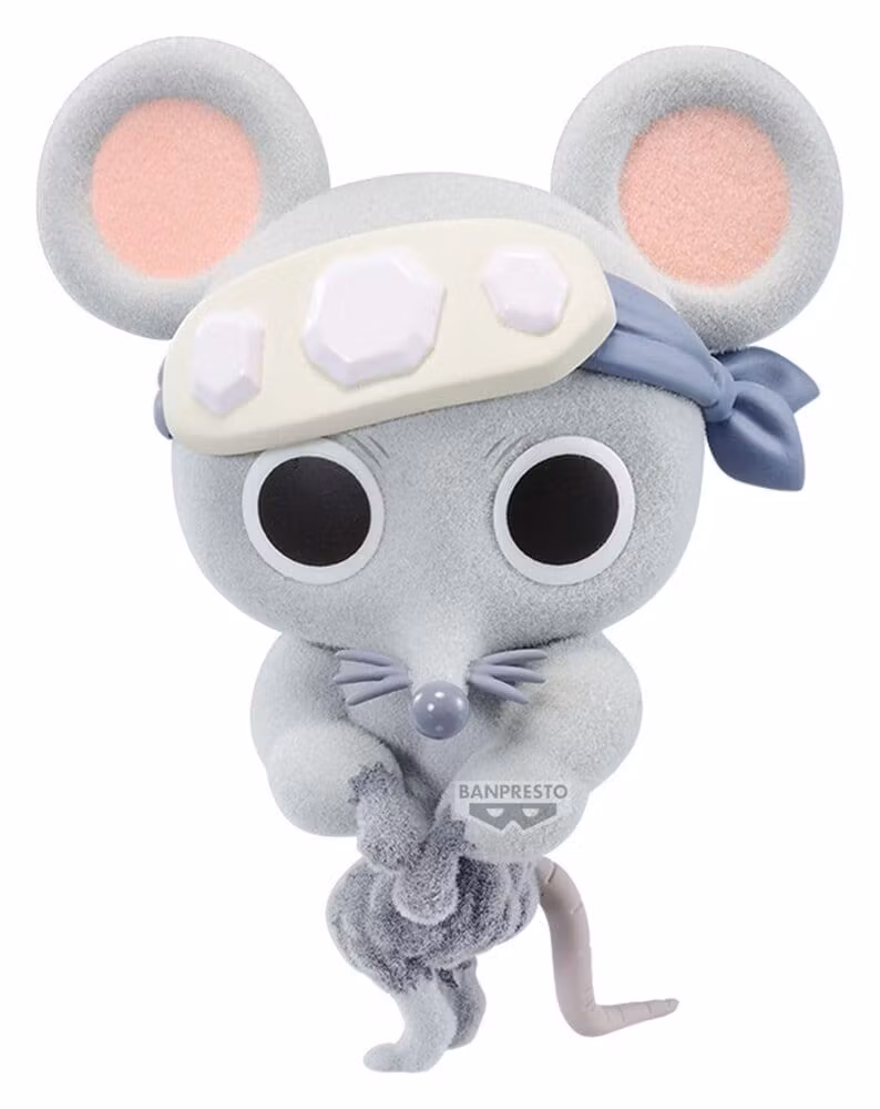 Demon Slayer: Kimetsu no Yaiba Fluffy Puffy PVC Figure Muscular Mice (Ver. B) 7 cm