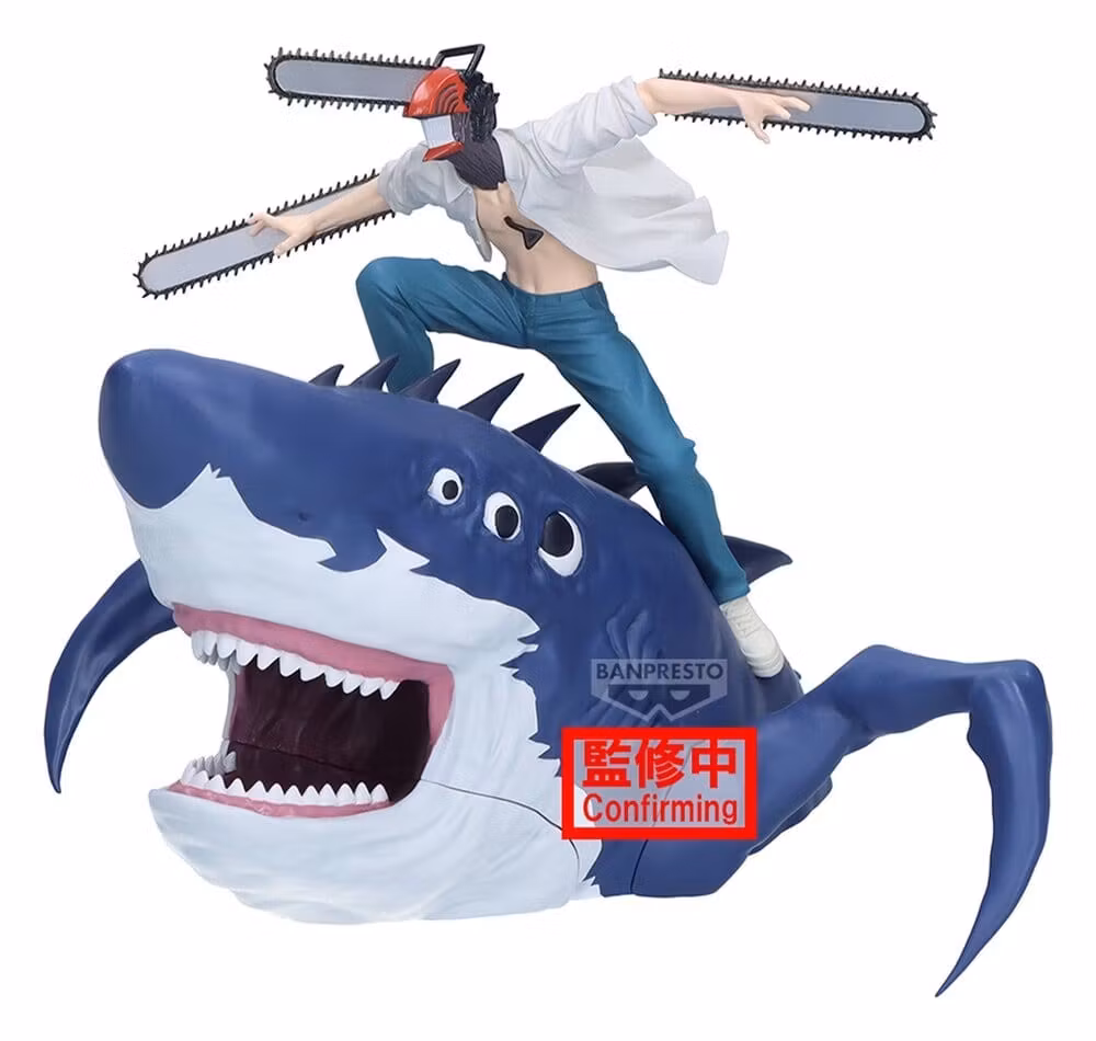 Chainsaw Man The Movie: Reze Arc Figure Life PVC Figure Chainsaw Man & Beam 13 cm
