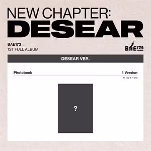 Bae173 - New Chapter: Desear (Photobook, Kit Album)