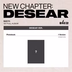 Bae173 - New Chapter: Desear (Photobook, Kit Album)