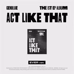 Genblue - Act Like That (Photobook)