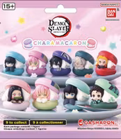 Demon Slayer Gashapon Blind Packs Mini Figures 4 cm Chara Macaron Display (24)