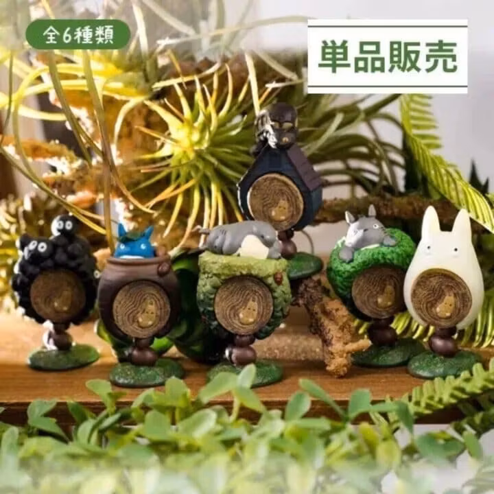 My Neighbor Totoro Mystery Ring Totoro Blind Box Display (6)