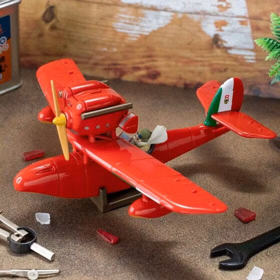 Porco Rosso Vehicle with sound Marco & Savoia 21 cm