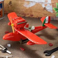 Porco Rosso Vehicle with sound Marco & Savoia 21 cm