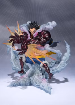 PREORDER - One Piece FiguartsZERO PVC Statue Monkey D. Luffy Gear 4 Leo Bazooka Reissue 18 cm