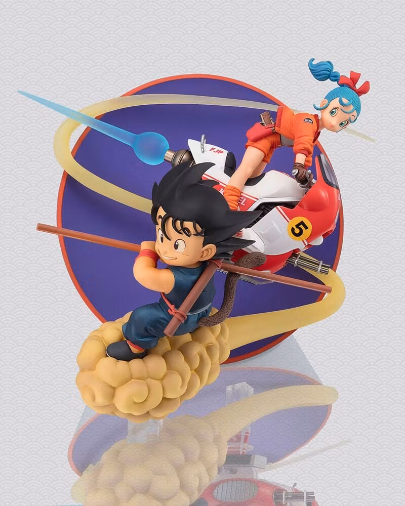 Dragon Ball Figuarts ZERO PVC Statue Son Goku & Bulma 18 cm         