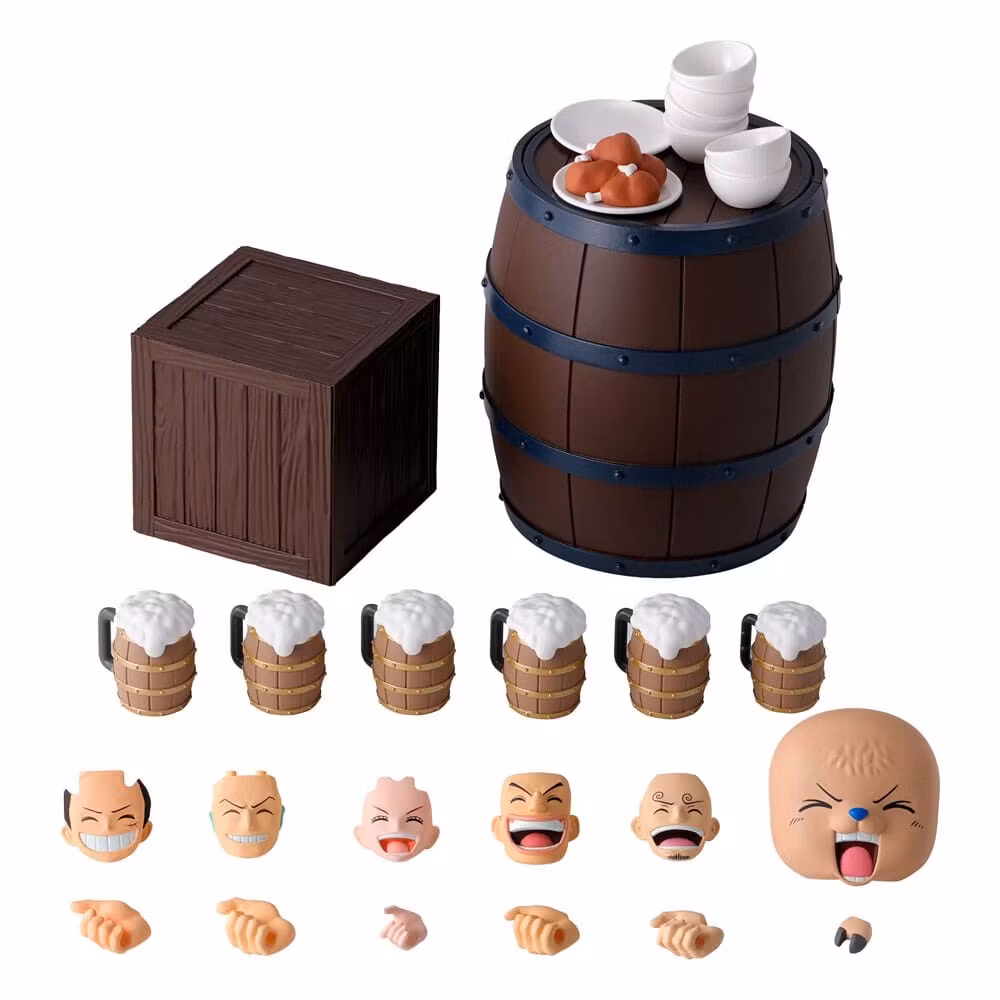 One Piece S.H. Figuarts Accessory Set The Straw Hat Crew Party Set
