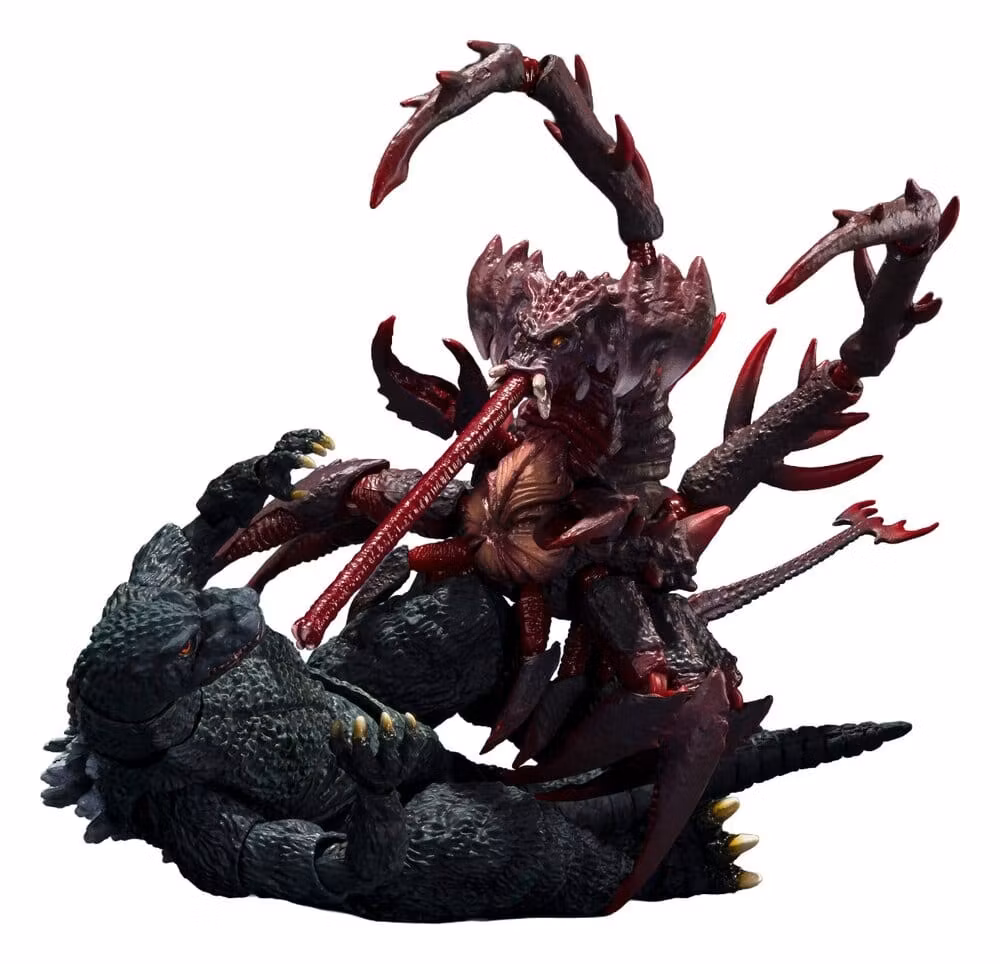 Godzilla vs. Destroyah S.H.MonsterArts Action Figure Godzilla Jr & Destoroyah Evolution Set 