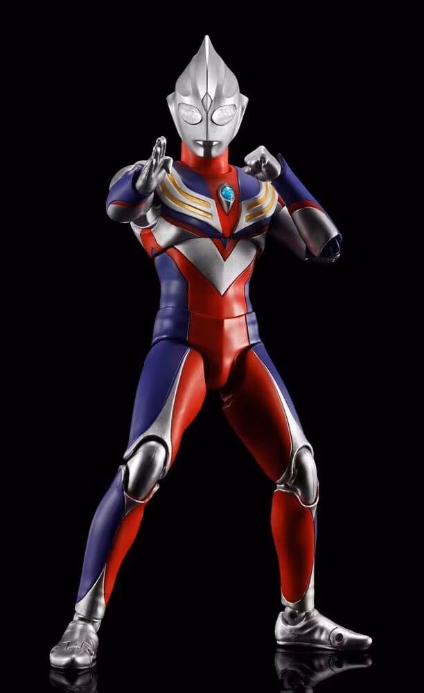 Ultraman Series S.H.Figuarts Shinkocchou Seihou Action Figure Ultraman Tiga Multi Type 30th Anniversary Edition 15 cm       