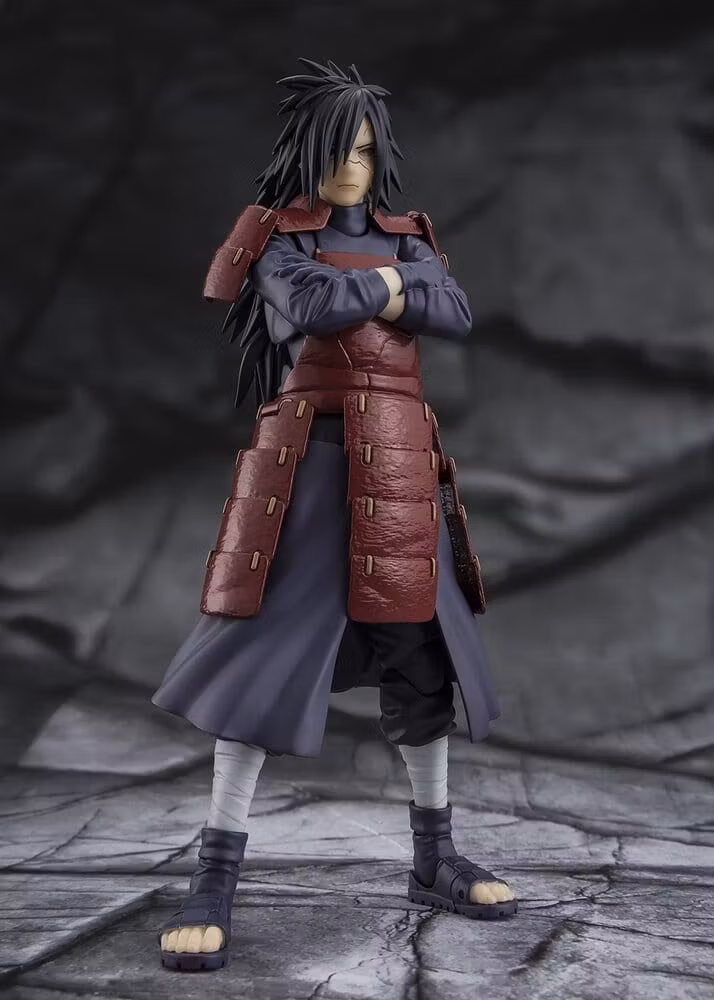 Naruto Shippuden S.H.Figuarts Action Figure Madara Uchiha Legend of Darkness 17 cm    