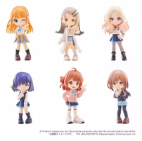 The Idolmaster PalVerse Mini Figures vol.2 Blind Box Display (6)