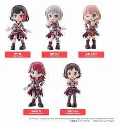BanG Dream! PalVerse Collection PVC Figures Afterglow Box Ver. 5 cm Assortment (6)