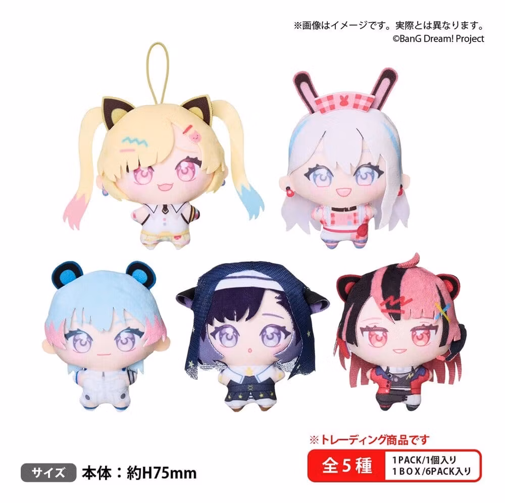 Mugendai Mewtype The Box Plush Figures Yume Nui Blind Box Display (6)