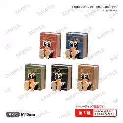 Osuwari-chan The Box Mini Figures Book Blind Box Display (6)