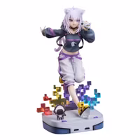 Hololive Production PVC Statue 1/7 Nekomata Okayu We Are Gamers Ver. 23 cm