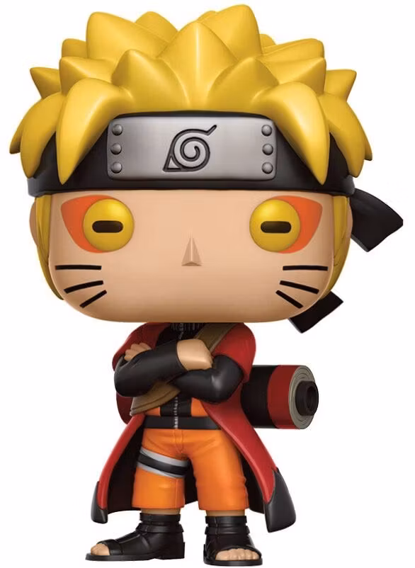 Naruto Shippuden POP! Animation Vinyl Figure Naruto (Sage Mode) 9 cm
