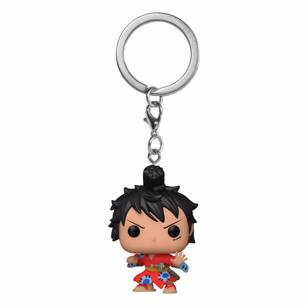 One Piece POP! Vinyl Keychains 4 cm Luffy in Kimono Display (12)