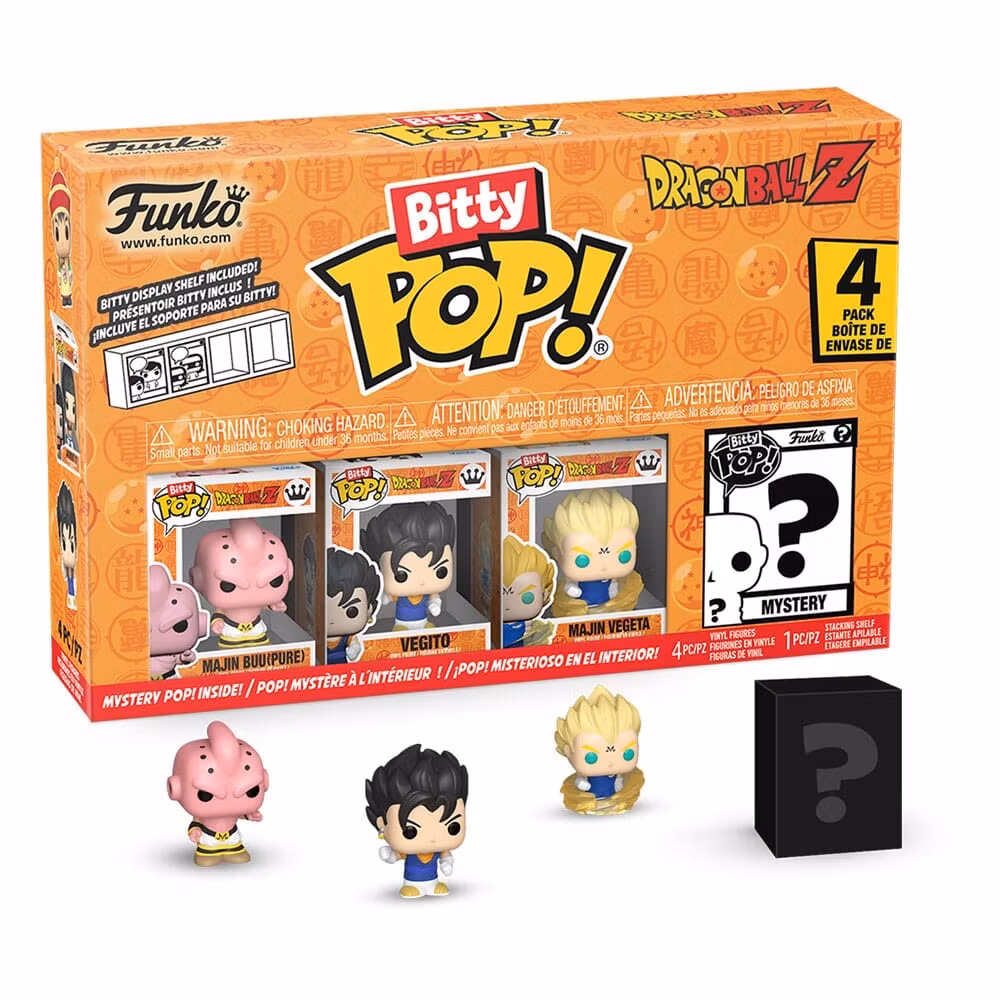 Dragon Ball Bitty POP! Vinyl Figure 4-Pack Series 3 2,5 cm