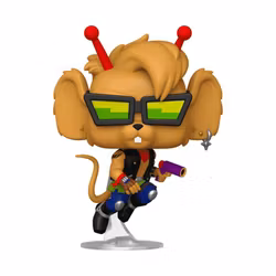 Biker Mice From Mars Pop! Animation Vinyl Figure Throttle 9 cm