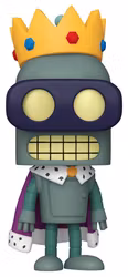 Futurama Pop! Animation Vinyl Figure Super King Bender 9 cm