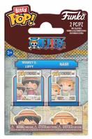 One Piece Bitty POP! Vinyl Figures 2-Pack Monkey D. Luffy & Nami 2 cm