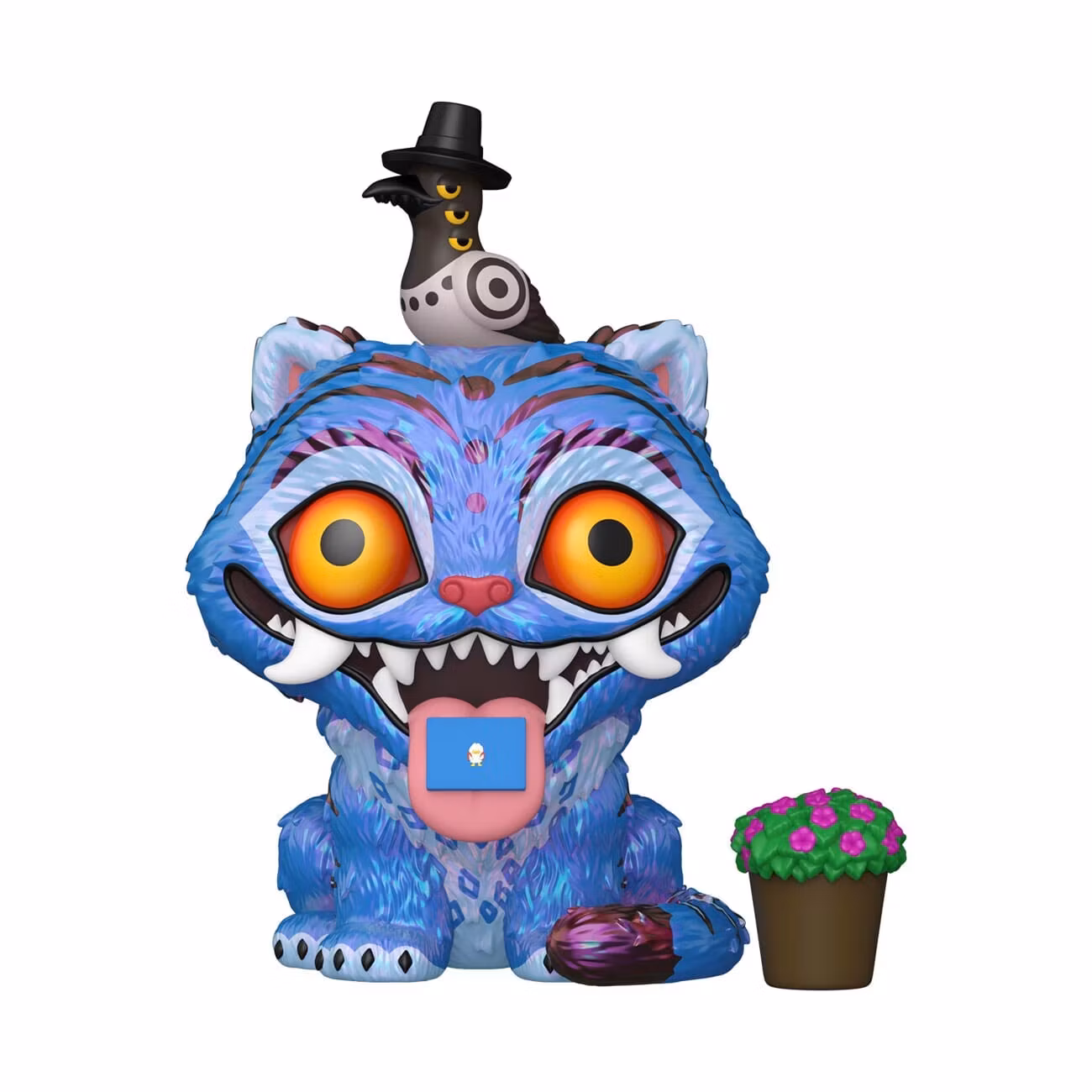 KPop Demon Hunters POP! Animation Vinyl Figure Tiger w/Bird 9 cm