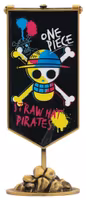 One Piece Replica Straw Hat Pirates Metal Banner 11 x 6 cm
