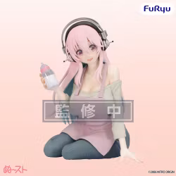 Super Sonico PVC Figure Noodle Stopper -Motherly Comfort- 10 cm