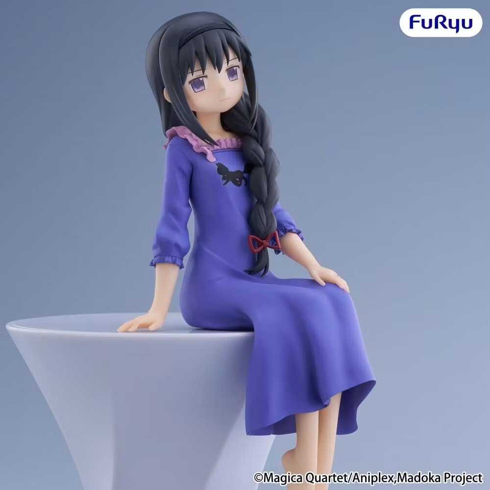 Puella Magi Madoka Magica PVC Figure Noodle Stopper -Homura Akemi- 15 cm