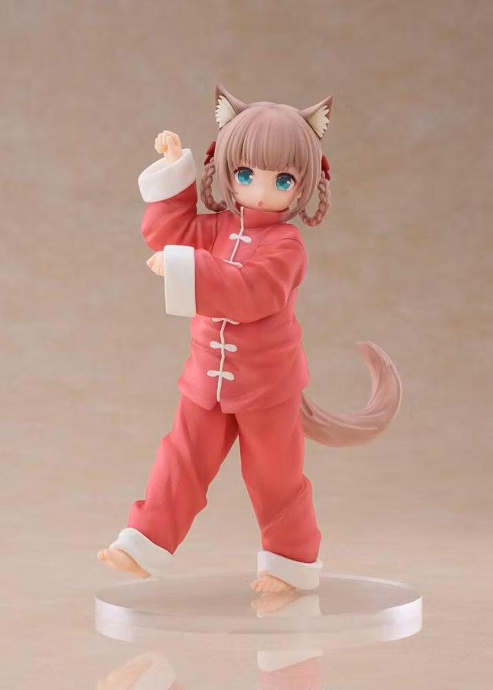 My Cat Is a Kawaii Girl Palette Dress-Up Collection Statue Kinako Nyang fu Ver. 15 cm